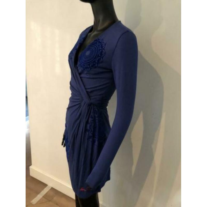 Desiqual jurk hemels blauw mt S