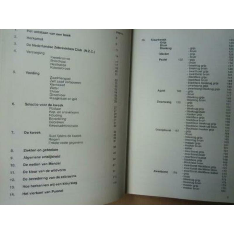 Boek De Zebravink.