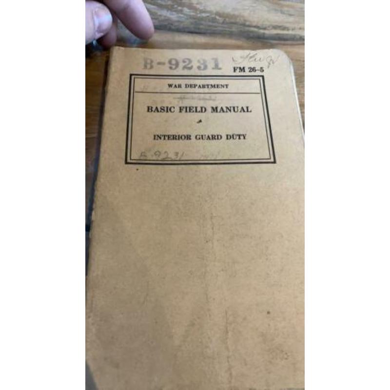 US field manual interior guard duty