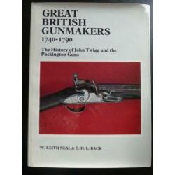 Great British Gunmakers 1740-1790 (Prachtig boek !)