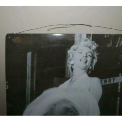 Blikken wandplaat Marilyn Monroe HP Haushaltprodukte