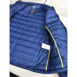 nieuw d.blauw dons jack GAASTRA mt l