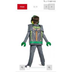 Carnaval jongen 6-8 jaar, jongen, Lego Aaron