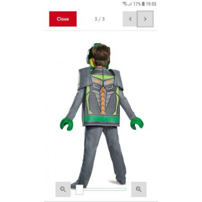 Carnaval jongen 6-8 jaar, jongen, Lego Aaron