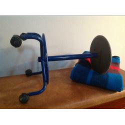 Vintage Stoere Blauwe Kruk