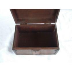 Vintage hout houten koffertje of kistje nr. 2