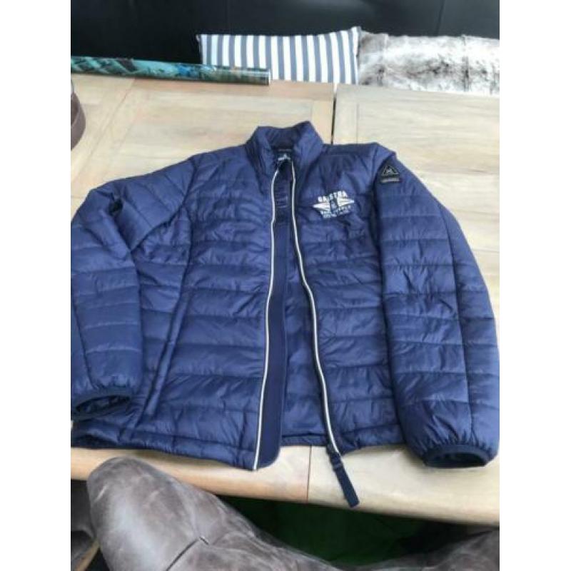 nieuw d.blauw dons jack GAASTRA mt l