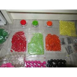 Pakket 1) materialen en accessoires sieraden maken 1,7 kilo