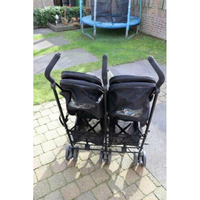 Koelstra Simba Twin buggy, incl regenhoes en parasol