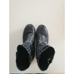 ZARA kids leren laarsjes 34