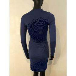 Desiqual jurk hemels blauw mt S