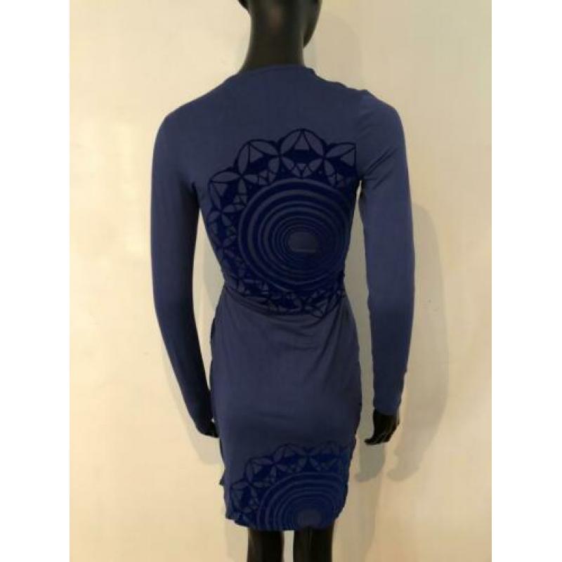 Desiqual jurk hemels blauw mt S
