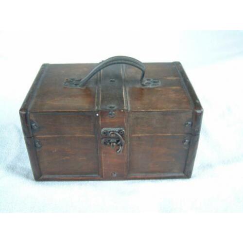 Vintage hout houten koffertje of kistje nr. 2