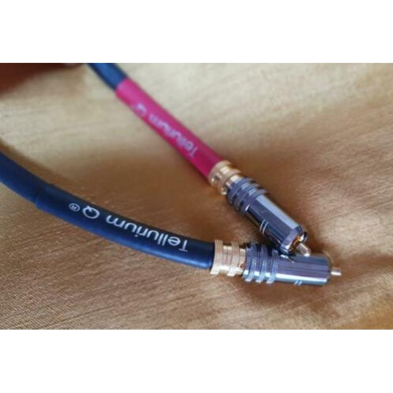 Tellurium Black Q rca interconnect 0,60 cm