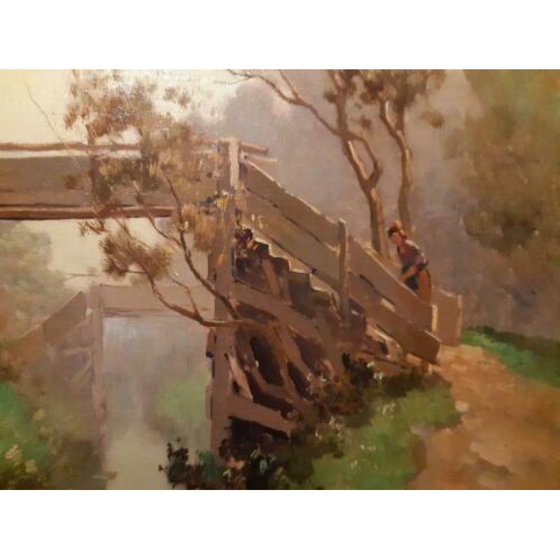 .ooi schilderij Giethoorn van Jan Simon jr. Knikker