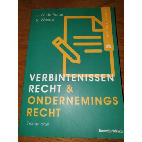Verbintenissenrecht & ondernemingsrecht 10e druk