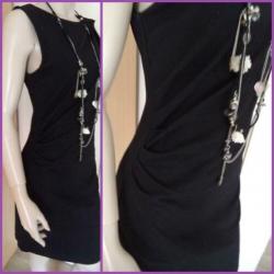 MANGO SUIT zwarte jurk maat M