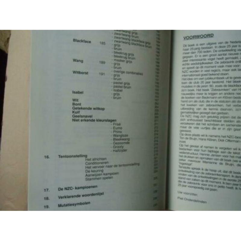 Boek De Zebravink.