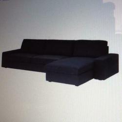 Bank met loungegedeelte