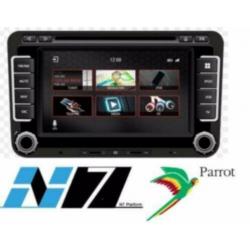 navigatie vw golf 6 dvd parrot carplay android auto usb dab