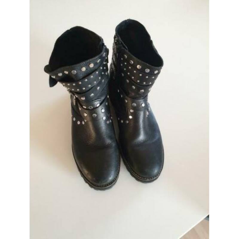 ZARA kids leren laarsjes 34