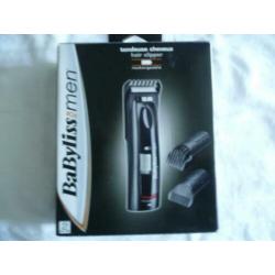 Babyliss heren tondeuze nieuw