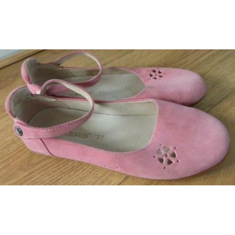 KICKERS Leren/Suede Ballerina's maat 37