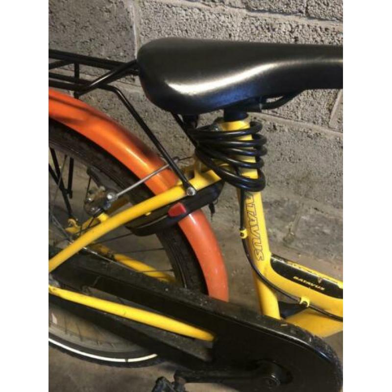 Meisjes fiets cabana 24 inch met handrem en terugtraprem