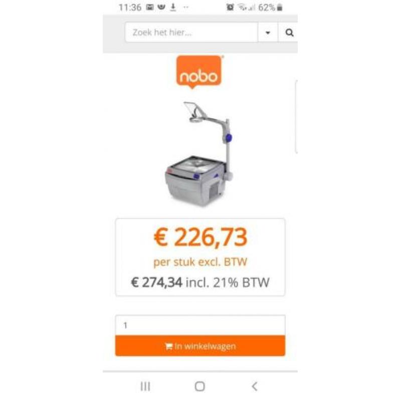 Overhead projector quantum 2521