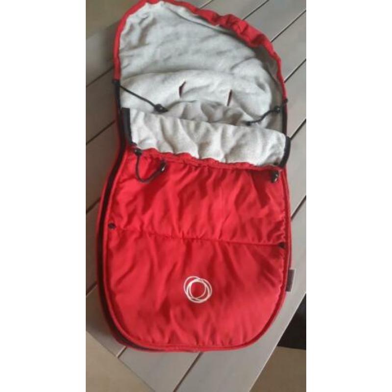 Bugaboo voetenzak rood