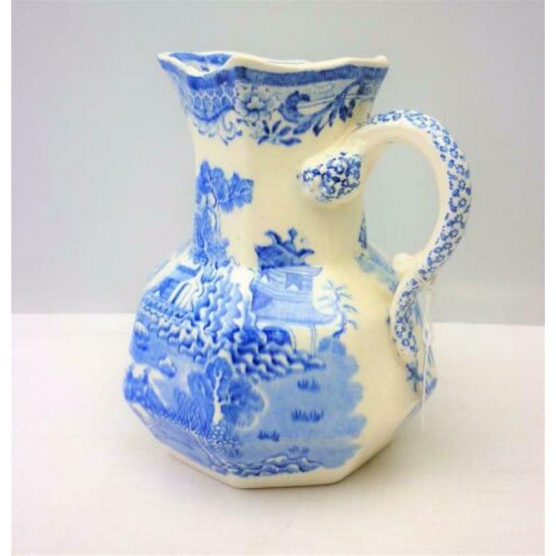 Opruiming Antieke Masons Snake jug / A3190