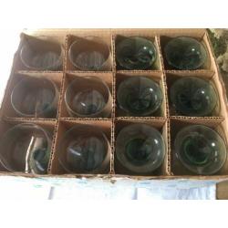 12 oude zwieselglas wijnroemers, 0,2 l inh.