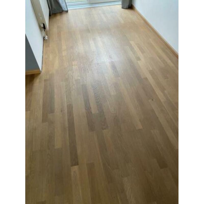 Gratis afhalen - Beuken parketvloer 50 m2