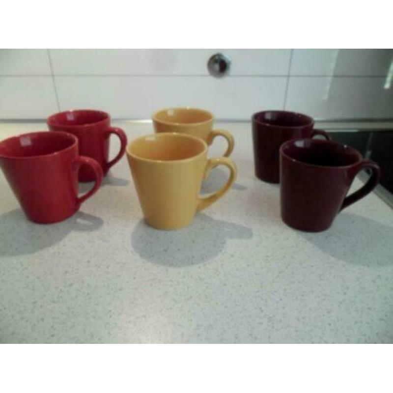 diverse drink bekers