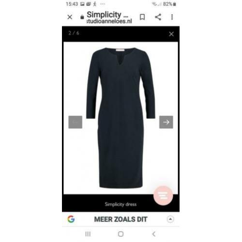 Nieuwe jurk simplicity studio aneloes m nieuw met kaartje