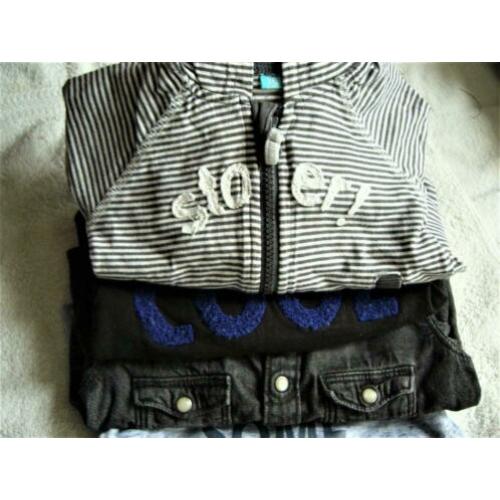 4v6 lief jasje L.O.G.G. jeans denim blouse Hema trui 74 baby