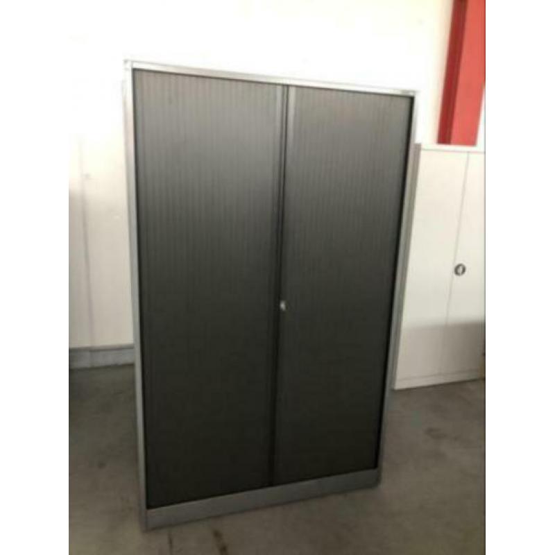 roldeurkasten kantoorkasten garagekasten Ahrend zwart/antr