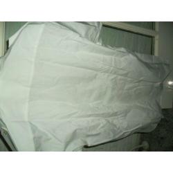 Witte heren blouse maat 42