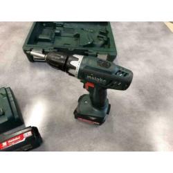 METABO ACCU BOORMACHINE 14,4v BS14,4LI SCHROEFMACHINE SET