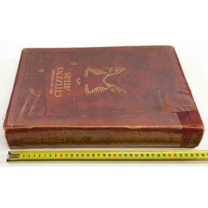 The XXth Century Citizens Atlas Of The World London 1903