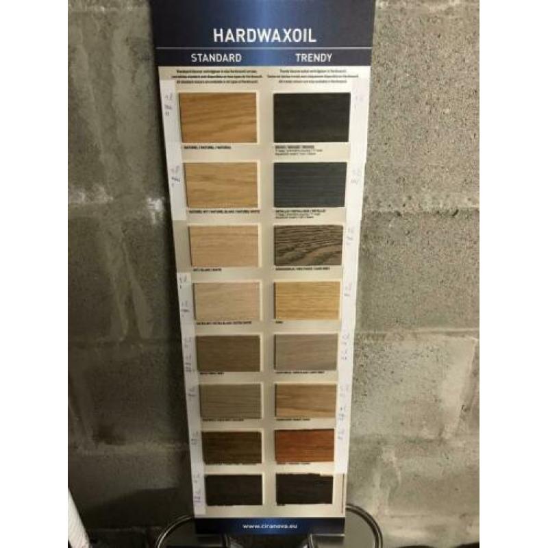 Ciranova Hardwaxoil allerlei kleuren 1liter