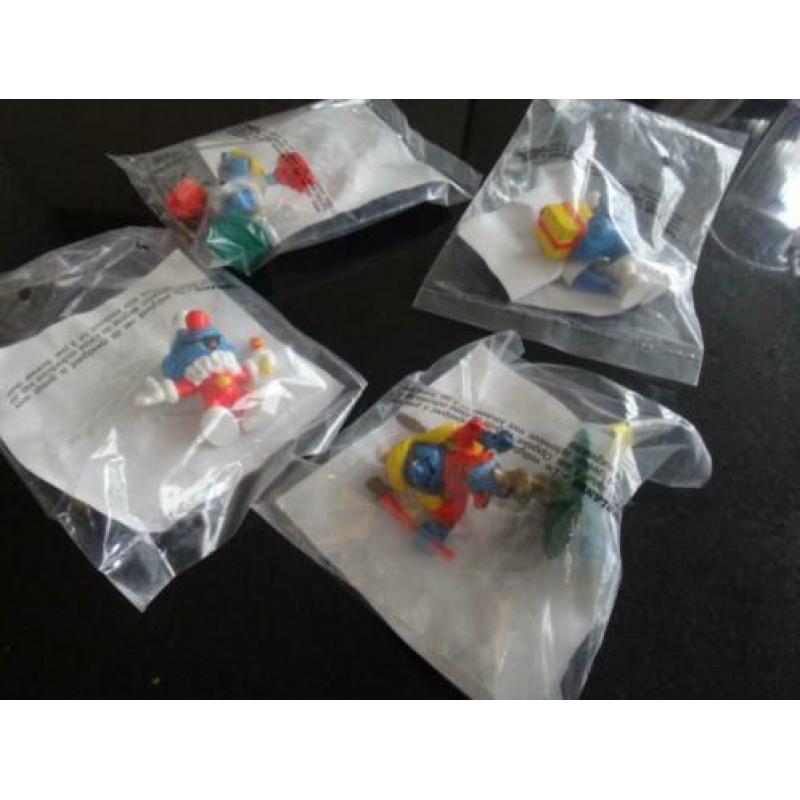 smurf, 4x Mc Donalds 1996, 25 jaar Mc ,uitzoeken of set