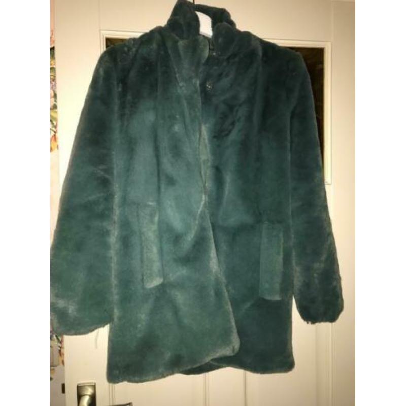 Fluffy jas maat XS