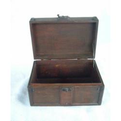 Vintage hout houten koffertje of kistje nr. 2
