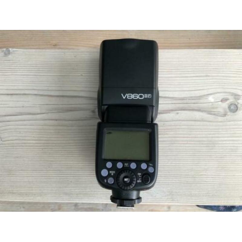 Godox speedlite V860ll fujifilm kit (nieuw)