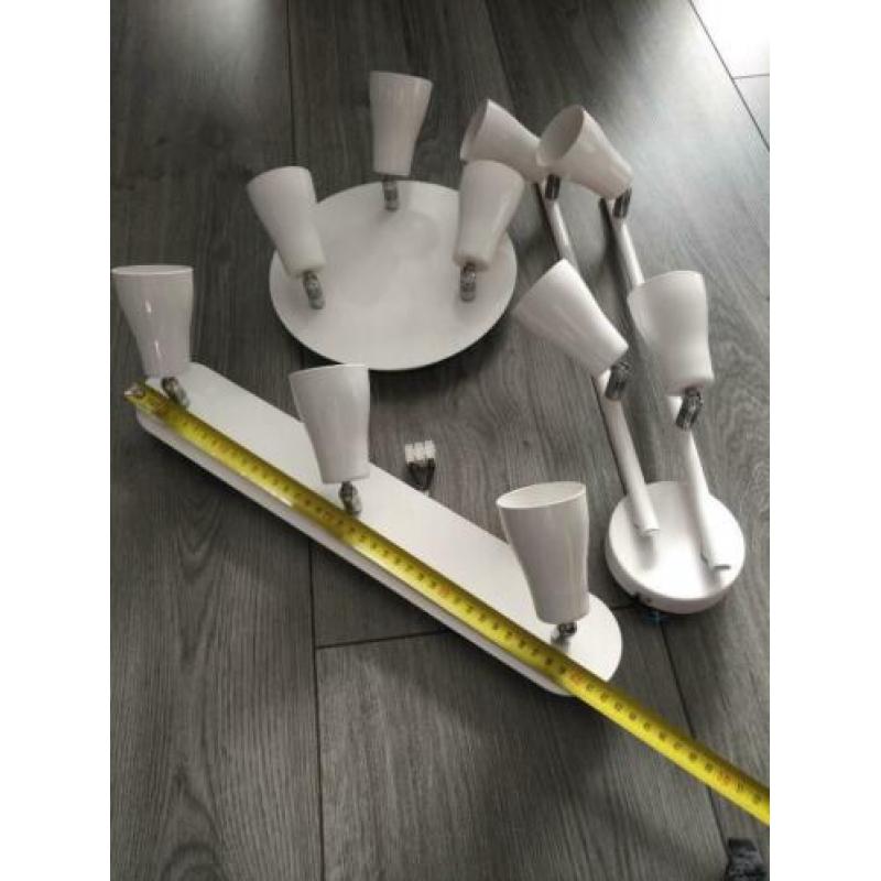 Spotlampen set - plafondlamp - opbouwspots