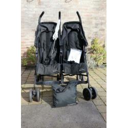 Koelstra Simba Twin buggy, incl regenhoes en parasol
