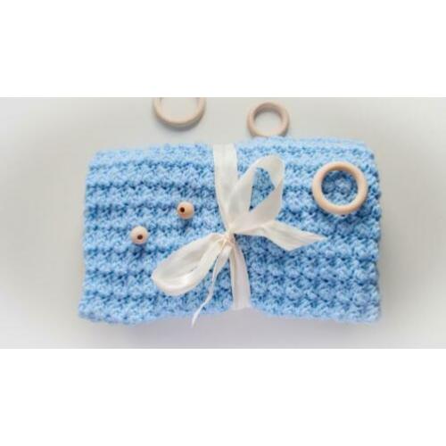 Baby deken blauw
