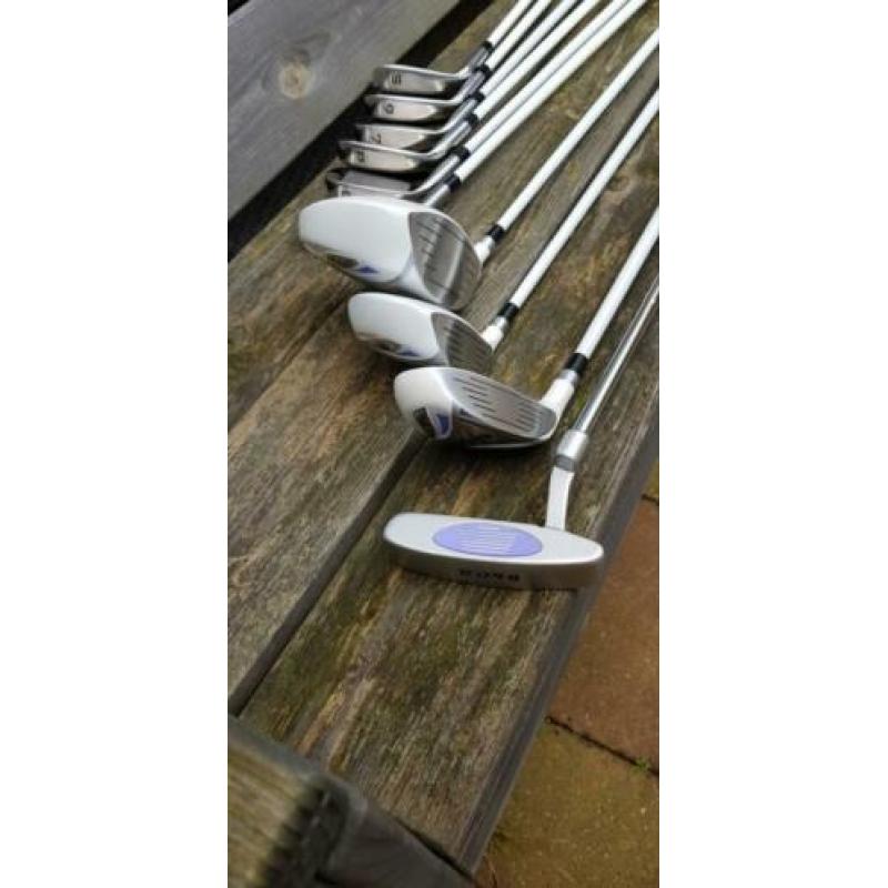 Bullet dames graphite rechtshandige golfset te koop