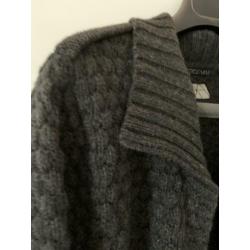 Amsterdenim grijs vest mt L